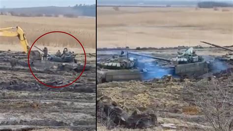 cleaning mud Ukraine|russian tanks in the mud.